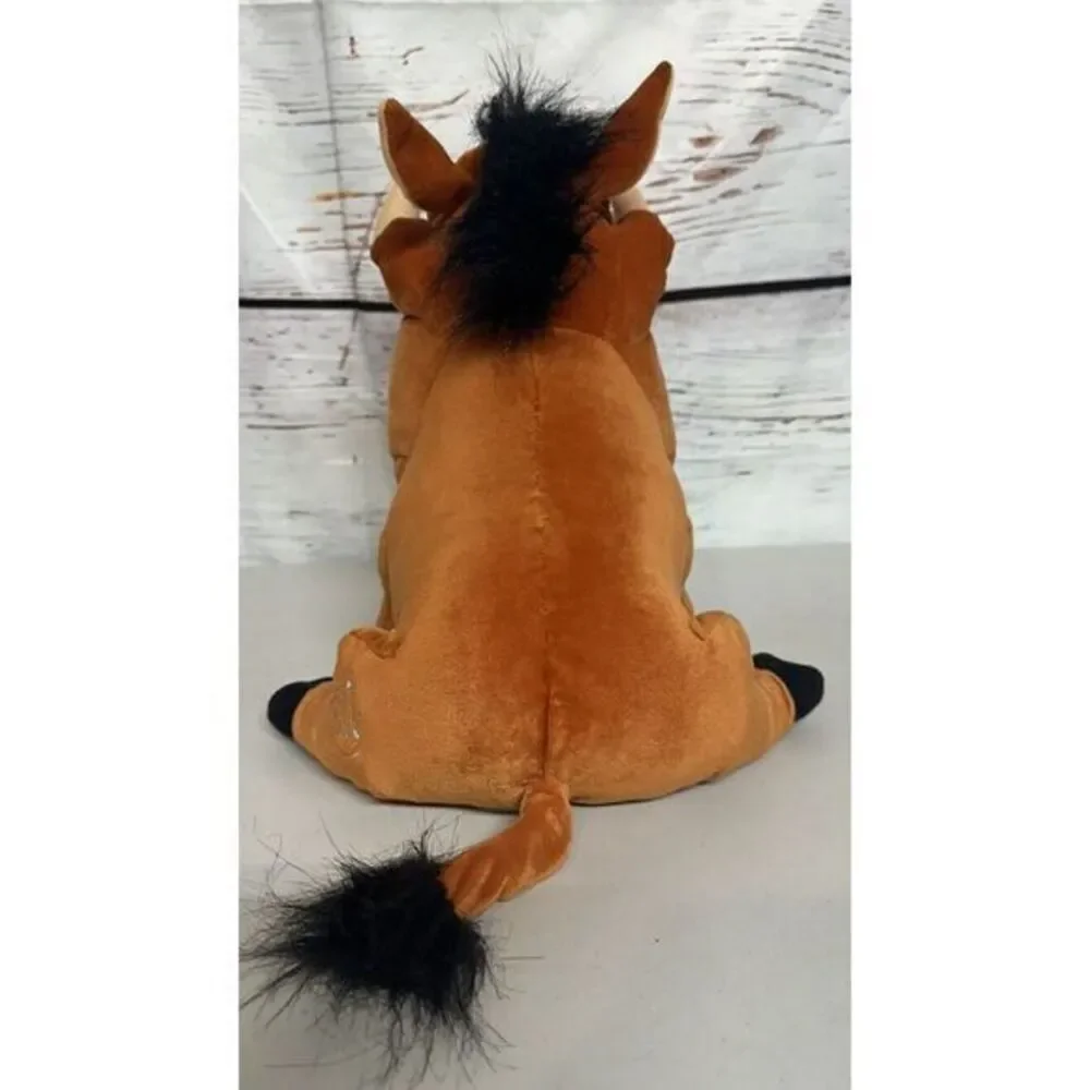 2002 Hasbro Disney‎ The Lion King Talking FEED ME PUMBA Warthog Plush